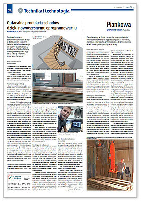 The Polish magazine GDP reports on a new Compass Software user. 