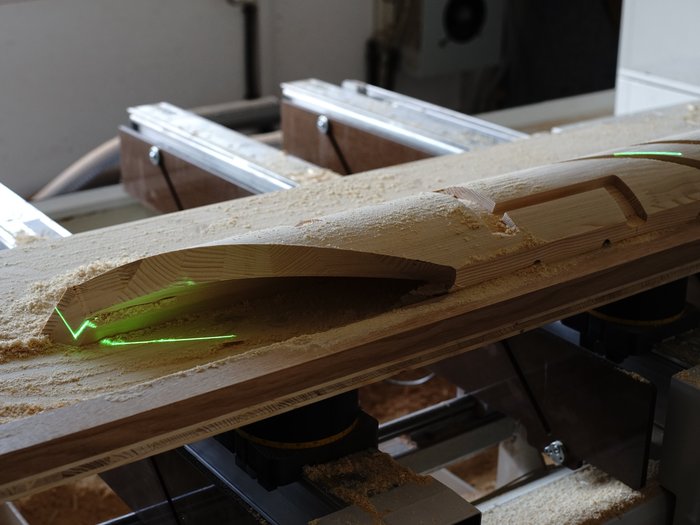 Wangenkrümmer mit Laserprojektion