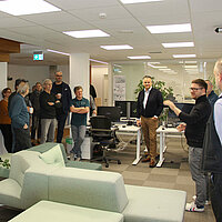 A lively exchange was accomplished during a visit of the SEMA Group management team at the Compass Software headquarter. 