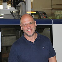Geschäftsführer Dirk Elsner der Firma Luxholm Bauelemente Werk GmbH, berichtet von Compass Software.