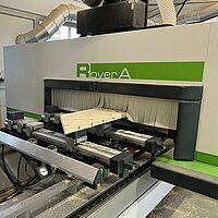 Compass Software installed a new Biesse Rover A 1556 with 5 axes at customer Fichtl.