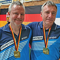  Ludger Ostendarp won the German Championships in Table Tennis