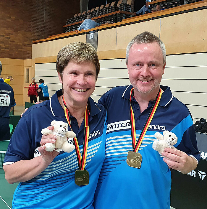  Ludger Ostendarp won the German Championships in Table Tennis