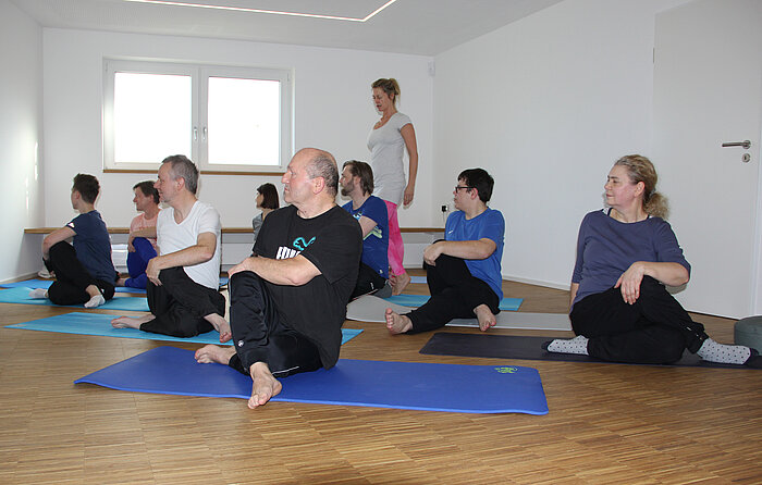 Compass Software has been offering yoga session for employees since the beginning of the year. 
