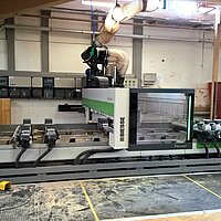 Our service recently connected a second CNC machine with Compass Software at the Carpentry Eugen Schramm in Germany. 
