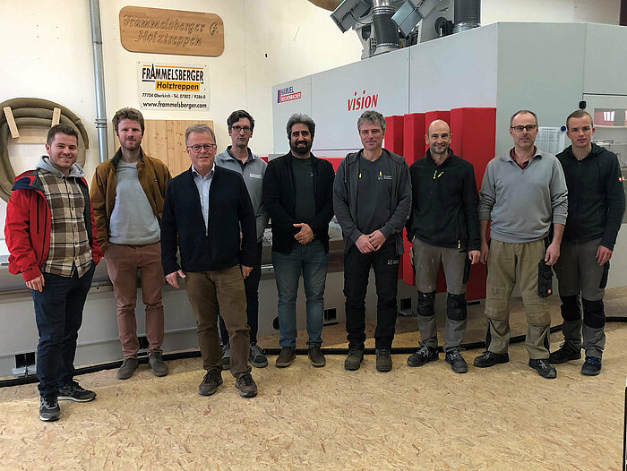 Compass Software installed a new CNC machinefor the company Frammelsberger GmbH.