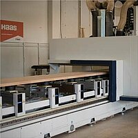 Our Service Team connected a new SCM machine with Compass Software at Haas Fertigbau GmbH, a stair builder from Bavaria, Germany.