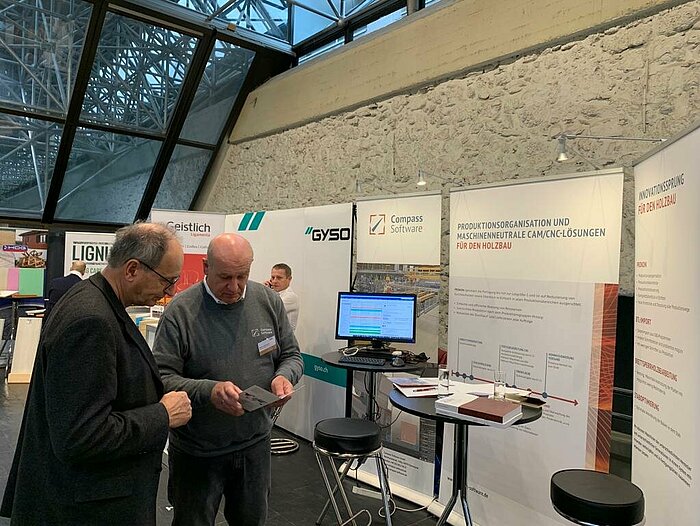 Compass Software at the forum wood building 2022 in Innsbruck