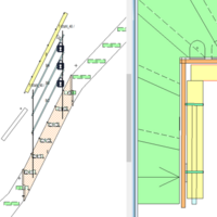 Es ist nun möglich, Wangen von HPL- und Stahltreppen während der Handlauf-Konstruktion in der Geländer-Ansicht sichtbar zu machen. 