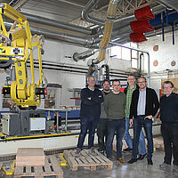 At the beginning of the year, we accompanied our German customer Wiehl to our Belgian customer Verschaeve Construct N.V. 