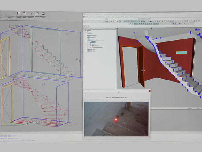 Our fully integrated XML interface makes it possible to import data from external laser measurement systems into Compass Software.