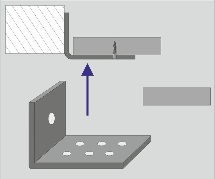 Starting with the new version, a new fitting for suspension on the well has been integrated. 