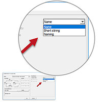 The value fields in the material forms have been extended to include additional options in Compass Software. 