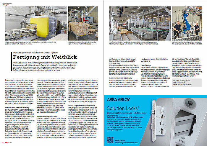 BM reports on Aru and Compass Software