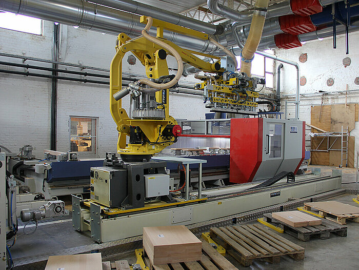Compass Software automated robotic loading at Verschaeve.