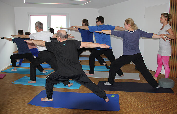 Compass Software has been offering yoga session for employees since the beginning of the year. 