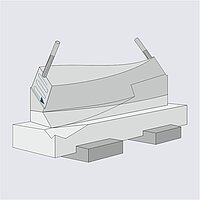 Processing of wreath face sides with Compass Software. 