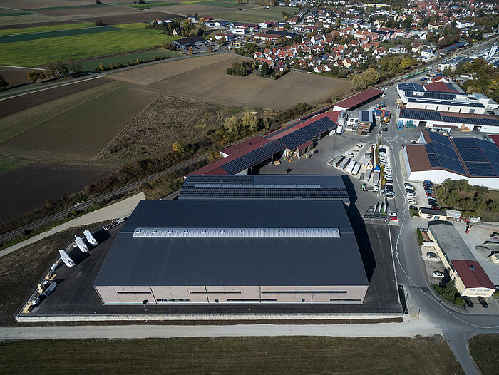 Die Werkhalle der Taglieber Holzbau GmbH