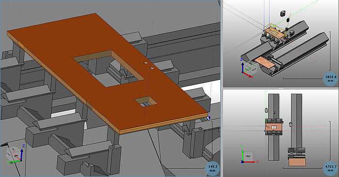 CAD-Türendaten können nun mit Compass Software auf allen gängigen Maschinen gefertigt werden. 