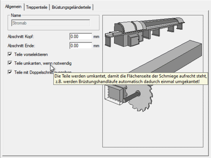 Einige Menüs, so auch die Stromab- Einstellungen, haben zusätzliche Quicktipps erhalten.