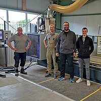 Compass Software has installed a Felder Profit H200 CNC machine with 4 axes at new customer Jakobi & Sons in Germany. 