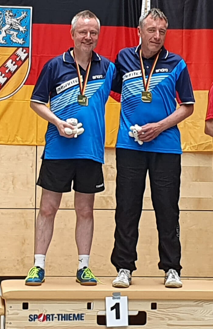  Ludger Ostendarp won the German Championships in Table Tennis