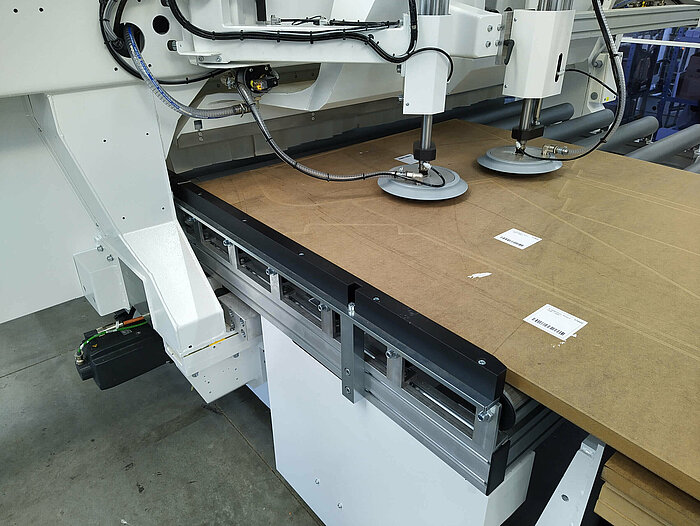HOMAG labelling machine controlled with Compass Software