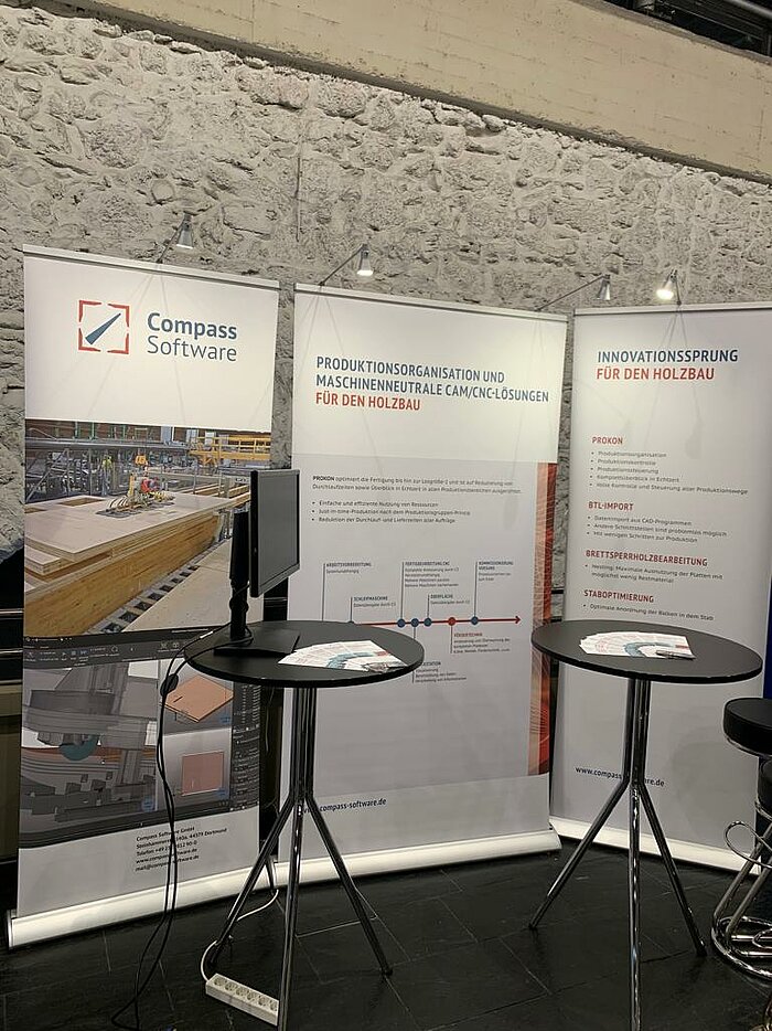 Compass Software at the forum wood building 2022 in Innsbruck