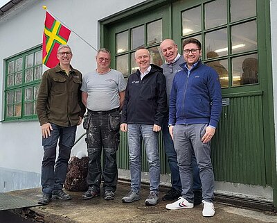 The Compass Software Team visited customer AB Vitaby Snickerifabrik in Sweden.