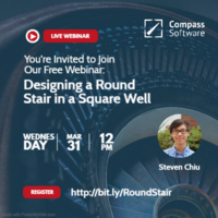 Compass Software Webinar Round Stair in Square Well
