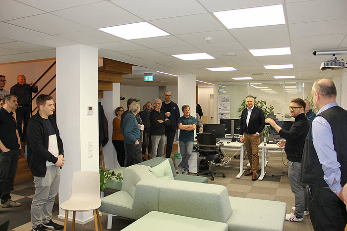 Das Management Team der SEMA Group war zu Gast im Compass Software Hauptquartier, wo ein reger Austausch stattfand. 