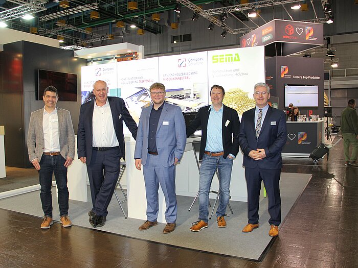 Compass Software und Sema auf der Holz-Handwerk 2024