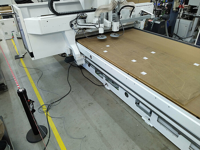 HOMAG labelling machine controlled with Compass Software