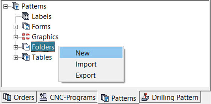 All Compass Software users with an up-to-date version can now consolidate different forms into a so-called folder in the template tree. 