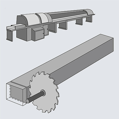 There are now additional functions when exporting XML data to Stromab saws.