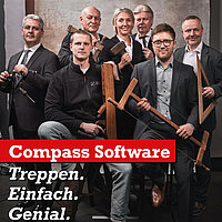The Compass Software Team exhibited at the LIGNA show in Hanover last week. 