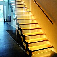 With this feature Compass Software users can place difference light spots or light strips in stairs.