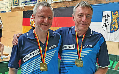  Ludger Ostendarp won the German Championships in Table Tennis