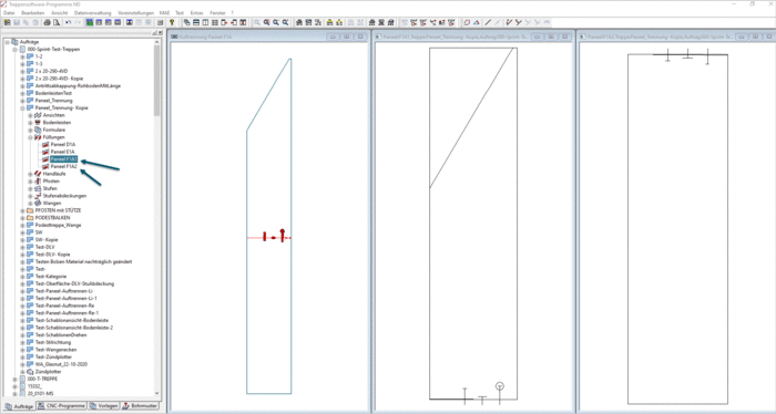 panel separation