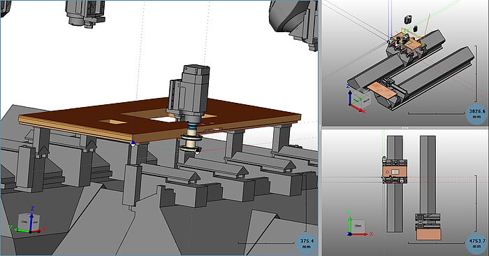 It is now possible to import CAD door files and manufacture doors with Compass Software on all customary CNC machinery. 