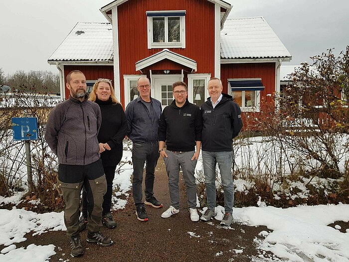 Das Compass Software Management Team besucht zurzeit unseren Langzeitkunden ATAB Trappan AB in Schweden. 