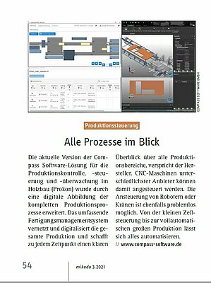 Fachmagazin mikado stellt PROKON vor