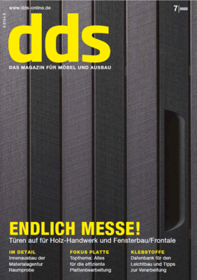 Das Fachmagazin dds berichtet in Ihrer Juli-Ausgabe über Compass Software Neuigkeiten zur Holz Handwerk 2022.