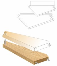 Stufenabdeckungen im Modell realisiert mit Compass Software