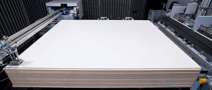 Felder Nesting machine with Labelling