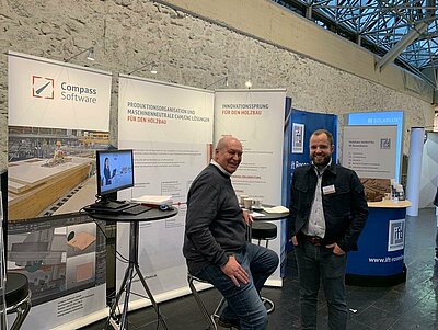 Compass Software at the forum wood building 2022 in Innsbruck