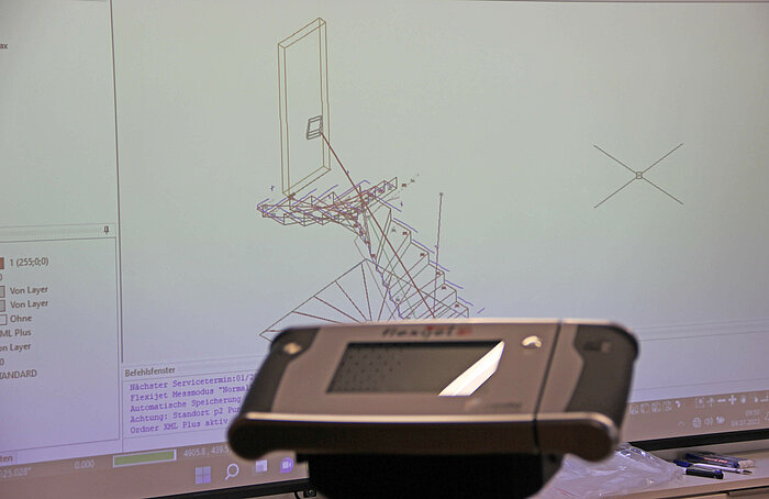 The Flexijet system is fully integrated in Compass Software