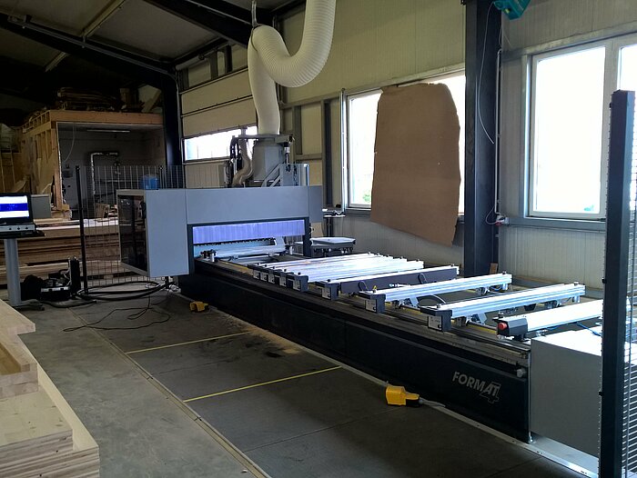 The company NHG UG & Co. KG decided to upgrade their shop with the purchase of a new Felder CNC machine and Compass Software. 