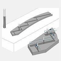 It is now possible to define a lateral offset in the work process “smooth entire mortise” for stringers. 