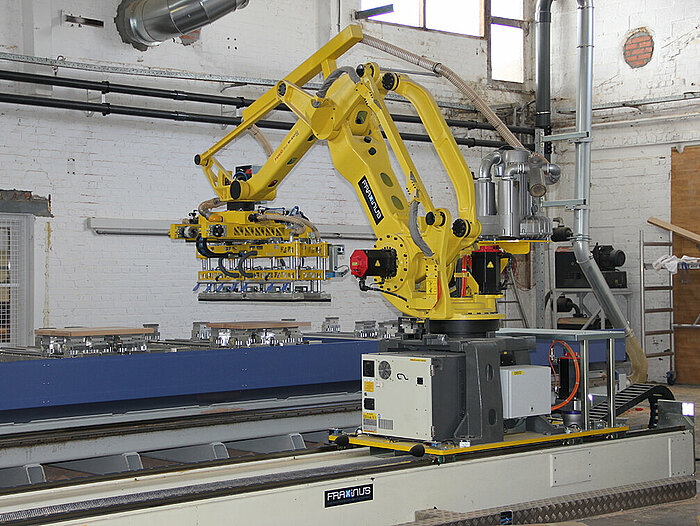 Compass Software automated robotic loading at Verschaeve.